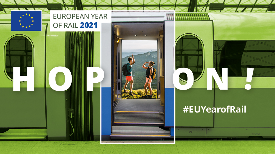 Rok 2021 je európskym rokom železníc